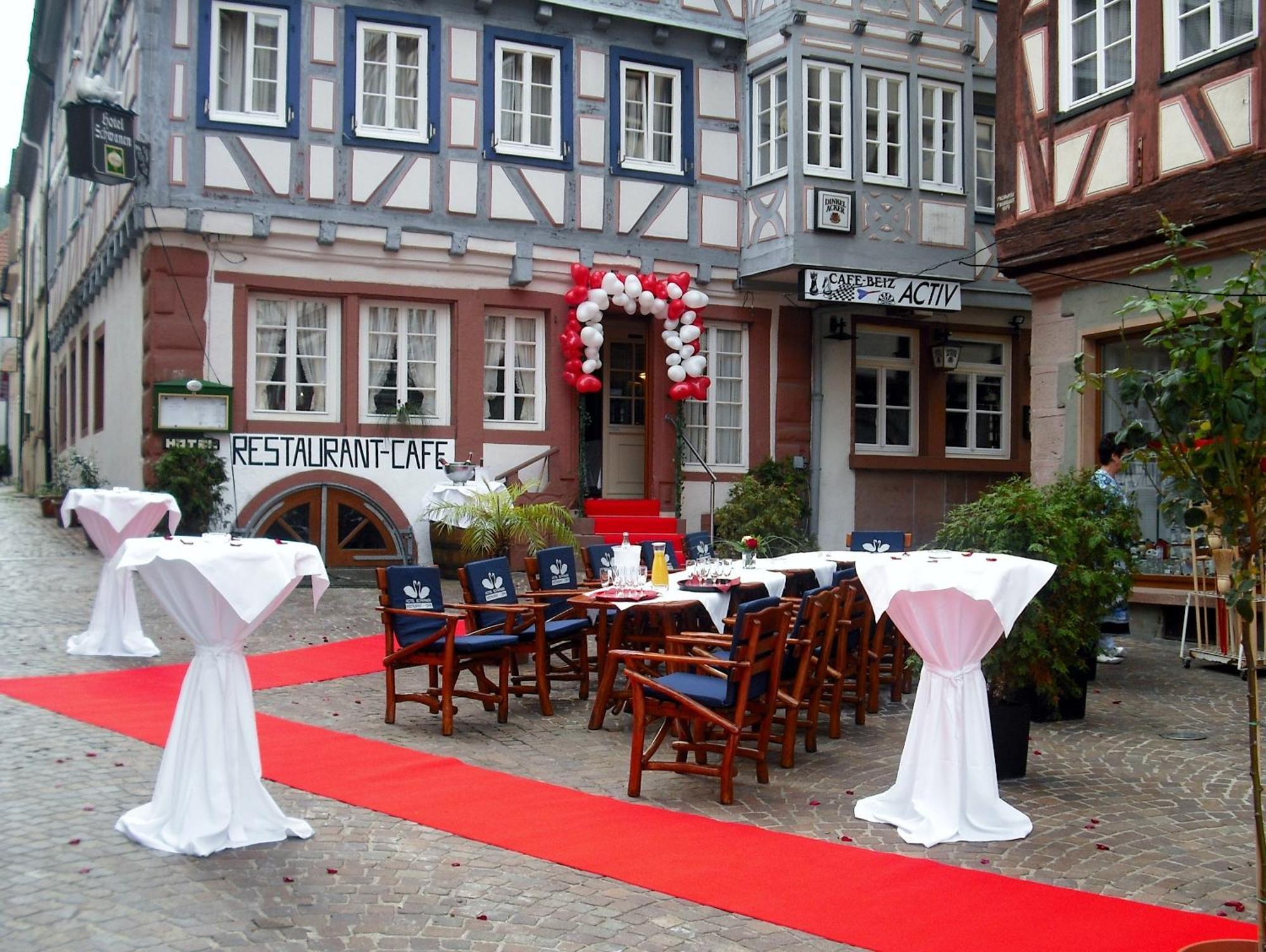 Hotel Schwanen Mosbach  Buitenkant foto