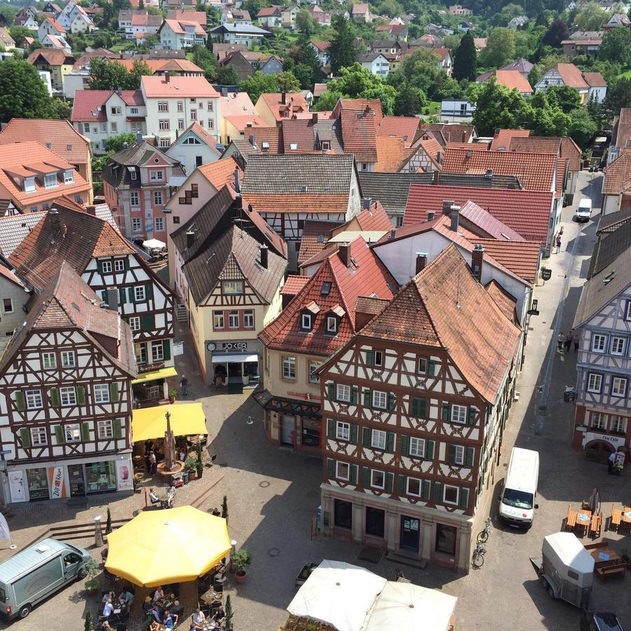 Hotel Schwanen Mosbach  Buitenkant foto